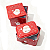 Kit 2 Latas Metal Natal Decoração Papai Noel - Imagem 2