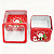 Kit 2 Latas Natal Vermelho Decorativas - Imagem 2