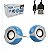 Caixa De Som Multimídia PC Desktop Notebook P2 + Usb 10w Rms - Imagem 1