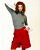 BLUSA BOLONHA CINZA MESCLA - Imagem 1