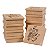 Kit 10 caixas de lembrancinhas para casamento tamanho 15X15X5 cm - Imagem 1