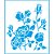 Stencil Arranjo de Rosas STM-014 - Imagem 1