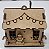 Mini Casinha de MDF Boneco de Neve - Imagem 1