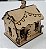 Mini Casinha de MDF Boneco de Neve - Imagem 2