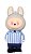 Pingente Labubu Emborrachado 65mm - Imagem 1
