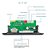 Placa Decodificadora Amplificada 80w 2x40w Usb Bluetooth P2 - Imagem 3