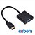 Cabo Conversor Adaptador Hdmi Para Vga Com Saída P2 Áudio - Imagem 3
