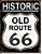 Placa de Metal - Historic Old Route 66 - Imagem 2