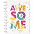 Caderno TiliDisco Be Nice 160 Folhas - Imagem 1