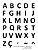 Carimbo M Alfabeto 6 - Imagem 1