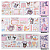 Cartela Adesiva Amigos da Hello Kitty - Kuromi - Imagem 2