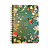 Caderno Espiral de Madeira Beija-Flor - 80 Folhas - Imagem 1