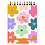 Caderno de Desenhos Sketchbook Flores A4 - Imagem 1