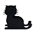 Porta Lápis com Suporte para Celular - Gato - Imagem 1