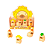Kit 4 Borrachas Capivara - Imagem 2