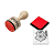 Carimbo Selo Carta de Hogwarts Harry Potter - Imagem 1