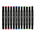 Maleta Marcador Dual Tip Artístico - 12 Cores - Imagem 2