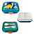 Kit Lanche Dino - Garrafa + Marmita com Talheres - Imagem 2