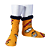 Meia Pantufa Cozy Garfield - Imagem 1
