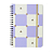 Caderno Espiral Pautado Melissa Abelhas Lilás 80 folhas - Imagem 1