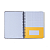 Caderno Colegial Pautado Melissa Abelhas com Cheirinho 160 folhas - Imagem 2