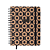 Agenda Planner Wire-o 2025 Kraft Semanal Notas com Divisórias A5 Flores Mini - Imagem 1