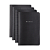 Kit Revistas Notas Mix 14x21 - Preto - Imagem 1