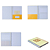 Caderno Espiral Kemily Pautado 20x28 Organize Off White 160 fls - Imagem 2