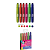 Giz Retrátil Cores Neon By Luluca 6 cores - Imagem 1