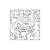 Livro para Colorir Cute Buddies 48 Folhas - Imagem 2