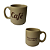 Caneca Mini Tina 100ml Café para Começar Bem o Dia - Imagem 1
