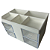 Organizador com Gavetas Branco - Imagem 2