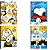 Caderno Brochura Capa Dura Colegial Snoopy 160 Folhas - Imagem 1