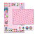 Papel de Carta Selinhos 15,5x23cm – 4 unid. com Envelopes e Adesivos - Imagem 1