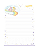 Bloco De Papel De Carta - Ursinhos Carinhos Colorido - Imagem 4