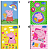 Caderno Brochurão Capa Dura Peppa Pig 96 Folhas - Imagem 2