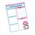Bloco Planner Diário Menina Happy - Imagem 1