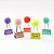 Kit 5 Binder Clips com Pompom - Imagem 2