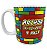 Caneca Reta Branca 300 ml. - Imagem 2