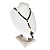 Terço de 6 mm com Fecho e com Cristo - Preto - Pacote com 6 Peças - Cód.: 0899 - Imagem 2