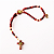 Pulseira terço de São Bento com fecho mosquetão - Pacote com 6 Peças - Cód.: 7371 - Imagem 1