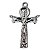 Conjunto Entremeio de Nossa Senhora e Coração de Jesus + Crucifixo - O Pacote com 12 Conjuntos - Cód.: 8014 + 8844 - Imagem 3