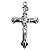 Conjunto Entremeio de Nossa Senhora de Fátima e Coração de Jesus + Crucifixo - O Pacote com 12 Conjuntos - Cód.: 8775 + 7887 - Imagem 4