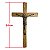 Crucifixo em Metal - Cor Dourado - 24 cm - A Peça - Cód.:  8726 - Imagem 2
