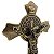 Cruz de Mesa em Metal - Cor Ouro Velho - 11 cm - A Peça - Cód.: 874 - Imagem 3