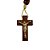 Dezena em madeira de Jesus Misericordioso e Santa Faustina com fecho - A Dúzia - Cód.: 0881 - Imagem 4