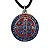 Cordão Medalha de São Bento em Metal - Prateada - A Dúzia - Cód.: 6854 - Imagem 1