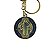 Chaveiro de Medalha de São Bento em Metal - Cor Dourada - Pacote com 3 Peças - Cód.: 5447 - Imagem 3