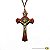 Cruz de São Bento em Madeira 9 cm, no cordão - O Pacote com 6 Peças - Cód.: 1133 - Imagem 1