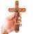 Cruz de Mesa e Parede em Madeira com Medalha e Oração de São Bento - 27 cm - A Peça - Cód.: 8087 - Imagem 5